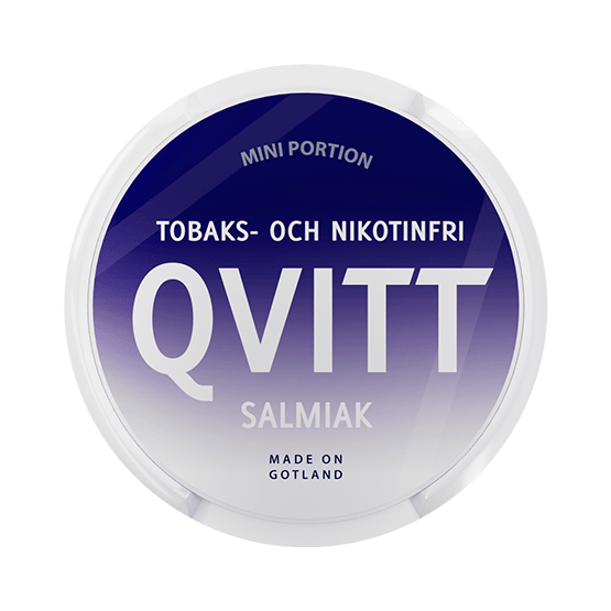 Qvitt Salmiak Mini (Tobak & Nikotinfri)