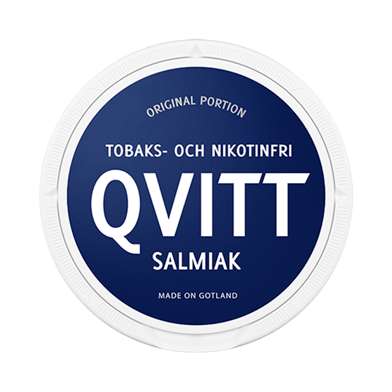Qvitt Salmiak(Tobak & Nikotinfri)