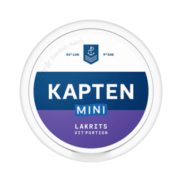 Kapten Vit Mini Lakrits