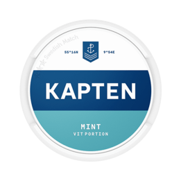 Kapten Vit Mint Portion