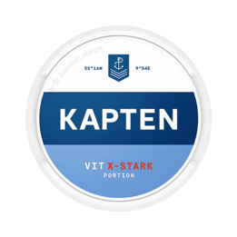 Kapten Vit Extra Stark Portion