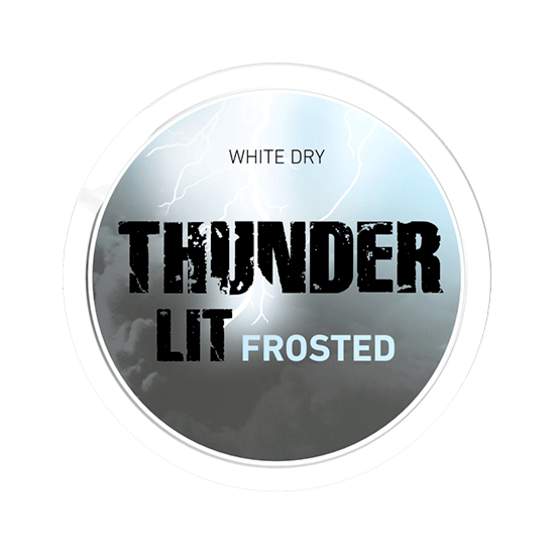 Thunder Frosted Lit White Dry Portion