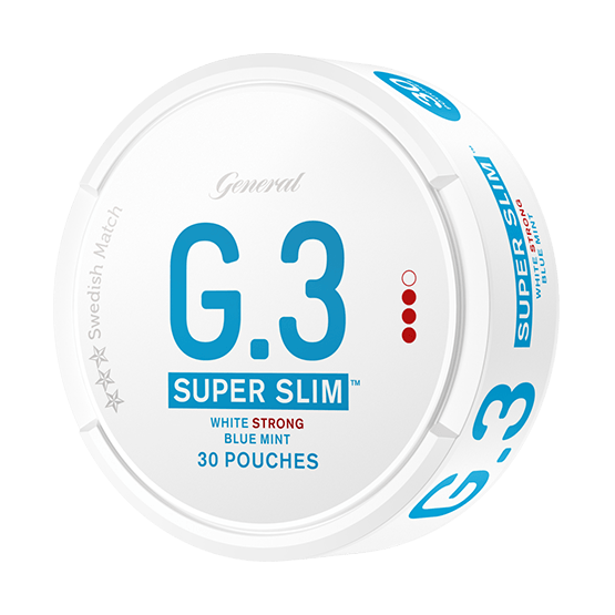 General G.3 Superslim Mint Strong Portionssnus