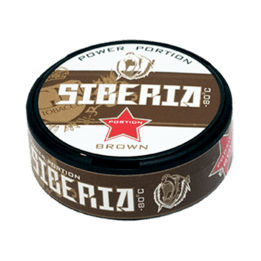 Siberia -80 Degrees Brown Portionsnus