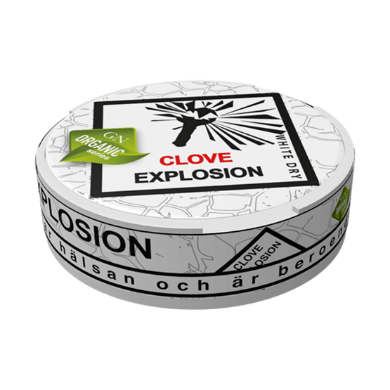 Clove Explosion White Dry Portionssnus