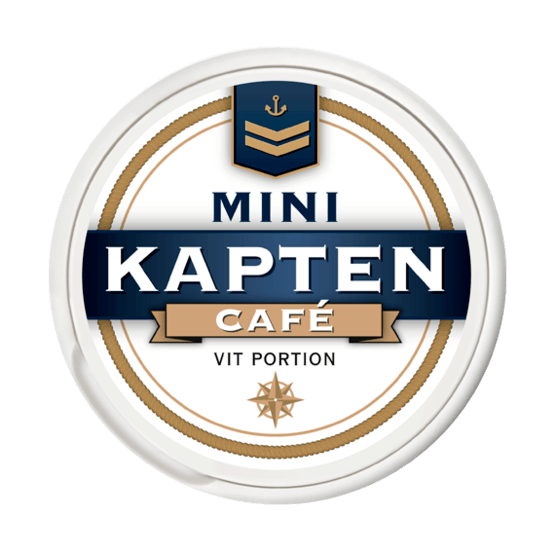 Kapten Café Mini Vit