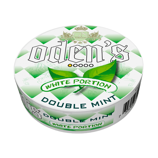 Odens Double Mint White Portionssnus