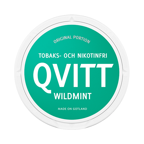 Qvitt Wild Mint (Tobak & Nikotinfri)
