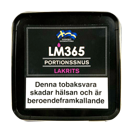 Snussats Lm365 Lakrits Portion