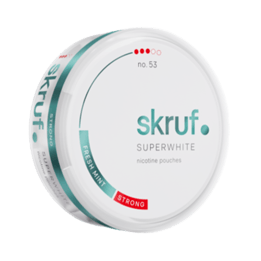 Skruf Superwhite No.53 Fresh Mint Strong