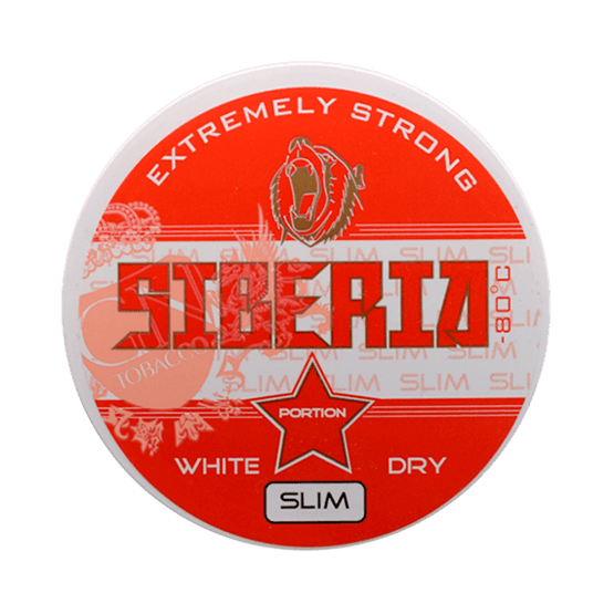 Siberia -80 Degrees Slim White Dry Portion