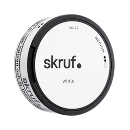 Skruf No.22 White Medium