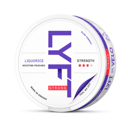 Lyft Liquorice Strong Slim All White Portion