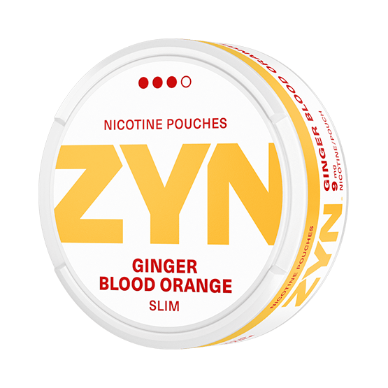 Zyn Slim Ginger Blood Orange Strong