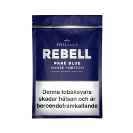Swedsnus Rebell Paré Blue Portion 300