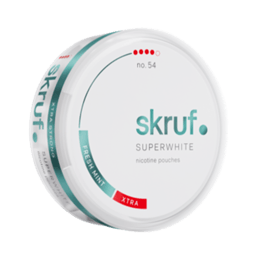 Skruf Superwhite No.54 Fresh Mint Xtra Strong