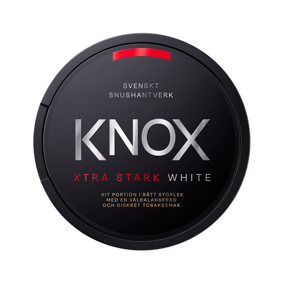 Knox Xtra Stark White Portionssnus