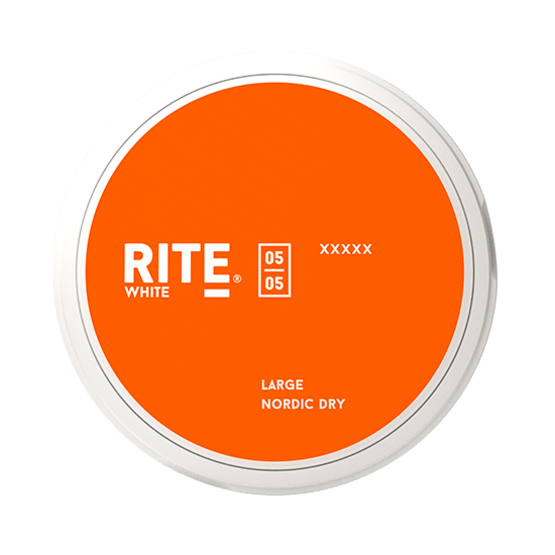 Rite White Nordic Dry Large Portionsnus