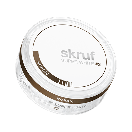 Skruf Super White Slim Nordic 2