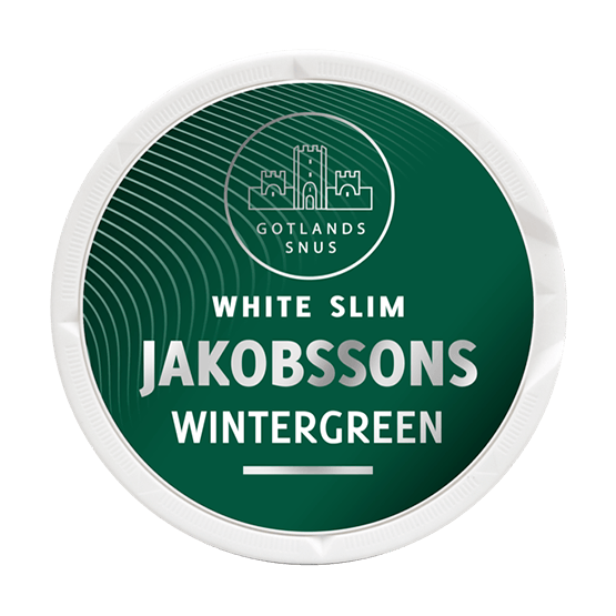 Jakobsson’S White Slim Wintergreen