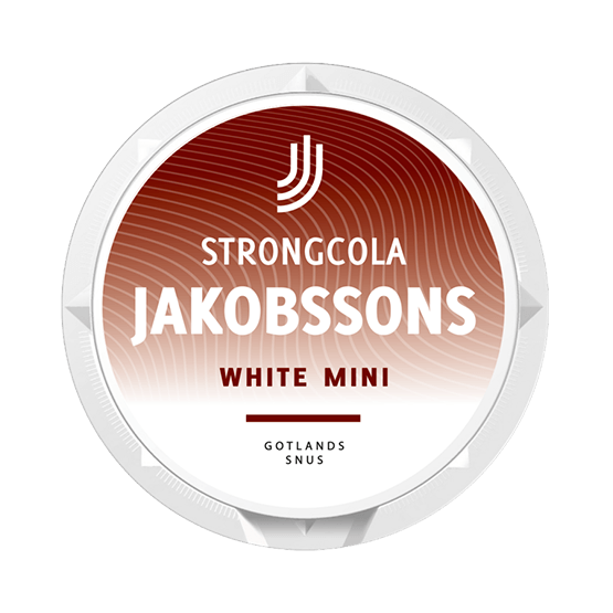 Jakobssons Strong Cola White Mini
