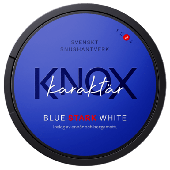 Knox Blue Stark White Portion
