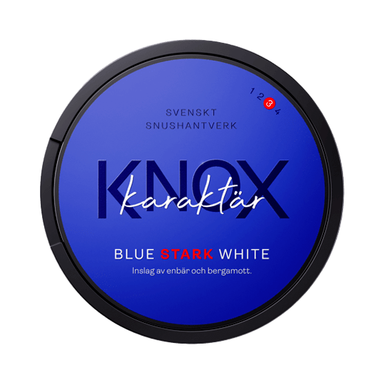 Knox Karaktär Blue Stark White