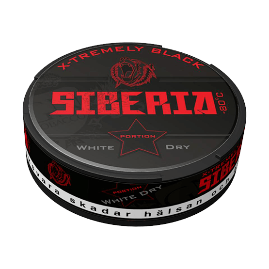 Siberia -80 Degrees Black White Dry