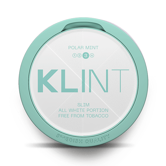 Klint Polar Mint Slim All White 12Mg