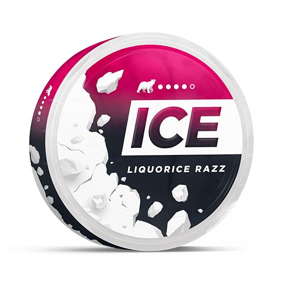 Ice Liquorice Razz Strong Slim