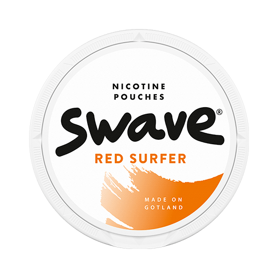 Swave Red Surfer All White