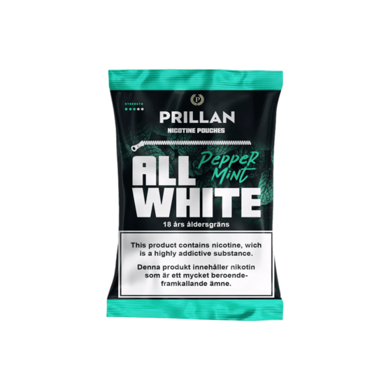 Prillan Pepper Mint All White Portion