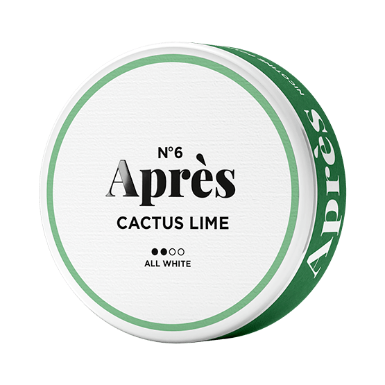 No.6 Après Cactus Lime All White Portion