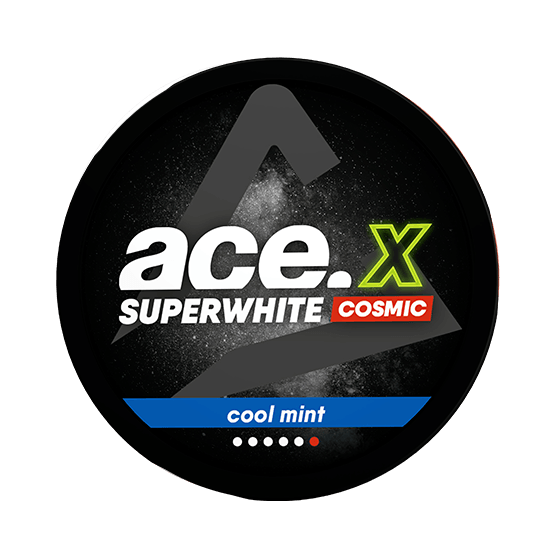 Ace x Cosmic Cool Mint Extra Strong All White Portion