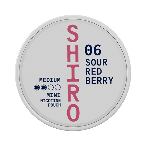 Shiro #06 Sour Red Berry Mini All White Portion