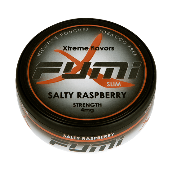 Fumi Salty Raspberry Slim Extra Strong