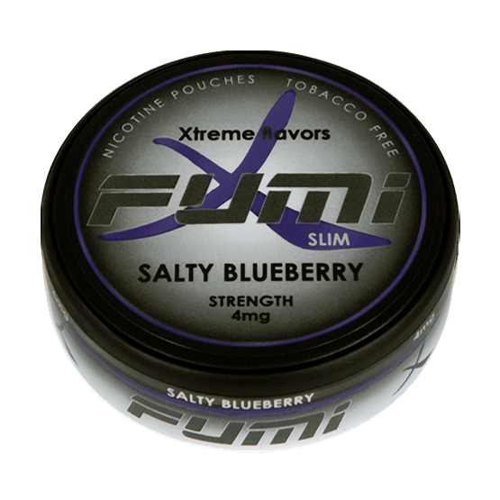 Fumi Salty Blueberry Slim Extra Strong