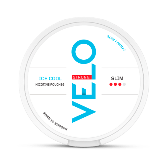 Velo Ice Cool Mint Slim Strong All White Portion