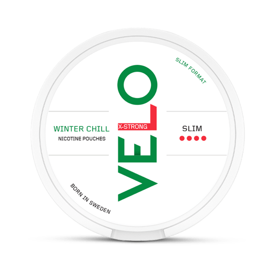 Velo Winter Chill Slim X-Strong All White Portion