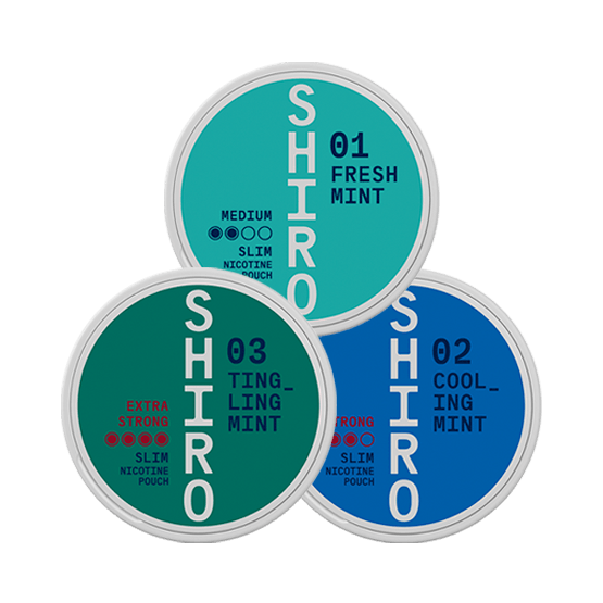 Shiro Slim Mint Mixpack