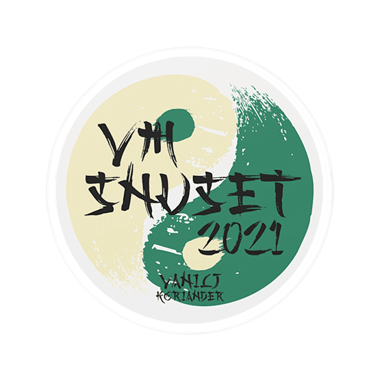 VM-Snuset 2021 Vanilj & Koriander Vit Portion
