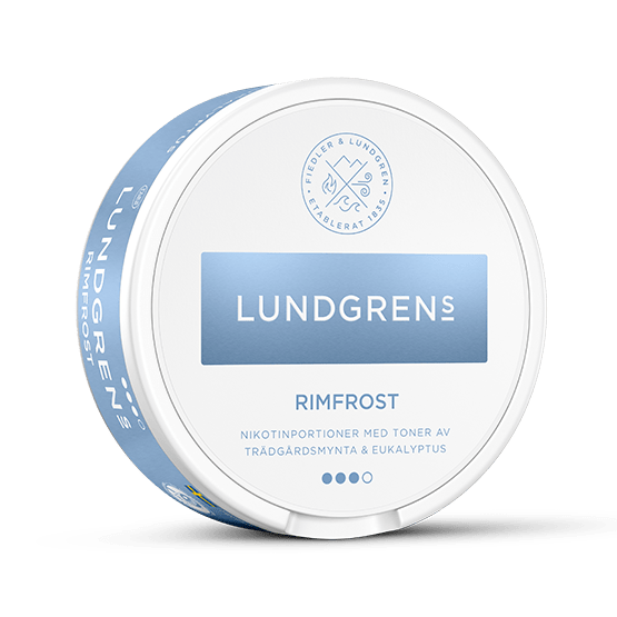Lundgrens Rimfrost Extra Strong All White Portion