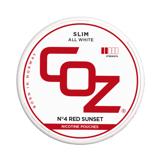 COZ No.4 Red Sunset Slim