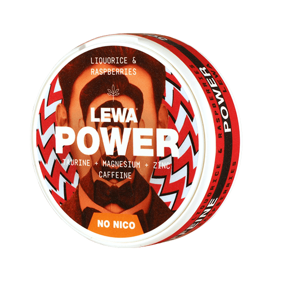 LEWA Liquorice & Raspberries Nikotinfritt Snus