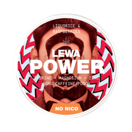 LEWA Liquorice & Raspberries Nikotinfritt Snus