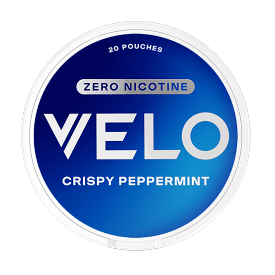 Velo Crispy Peppermint Zero Nikotinfritt Snus