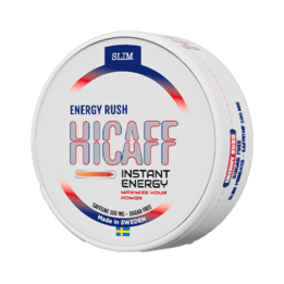 Hicaff Energy Rush Nikotinfritt Snus
