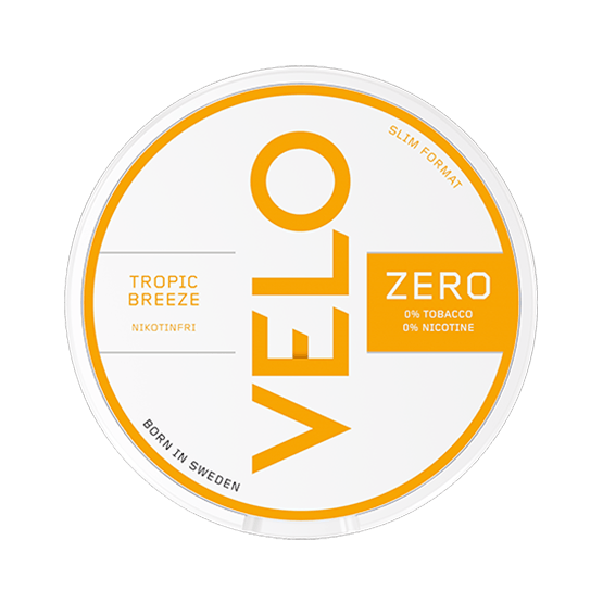 Velo Tropic Breeze Zero Nikotinfritt Snus