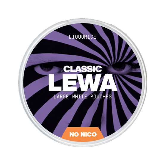LEWA Classic Liquorice Nikotinfritt Snus
