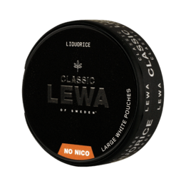 LEWA Classic Liquorice Nikotinfritt Snus